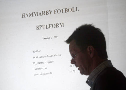 Fotboll, IFK Hässleholm, tränarseminarie med Anders