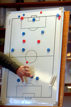 Fotboll, IFK Hässleholm, tränarseminarie med Anders