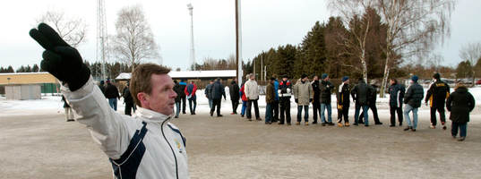 Fotboll, IFK Hässleholm, tränarseminarie med Anders