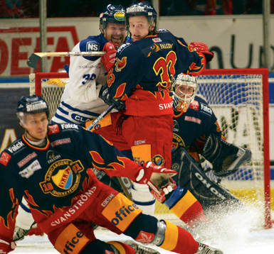 Ronnie Pettersson, Daniel Fernholm och Björn Bjurling,
