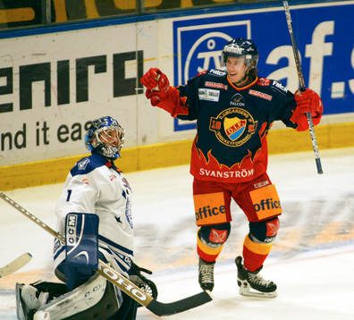 Daniel Rudslätt, Djurgården, jubel och Mike Bales,