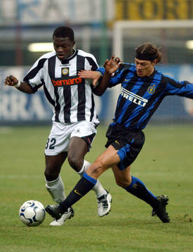 MUNTARI, Udinese och ALMEYDA, Inter