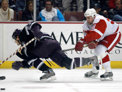 Anaheim - Detroit: Stanislav Christov, Anaheim och Tomas