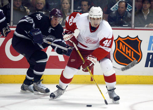 Anaheim - Detroit: Vaclav Prospal, Anaheim och Henrik