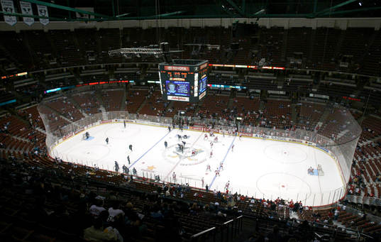 Arrowhead Pond, Anaheim. Arena, ishall