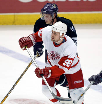 Samuel Påhlsson, Anaheim och Tomas Holmström, Detroit Red