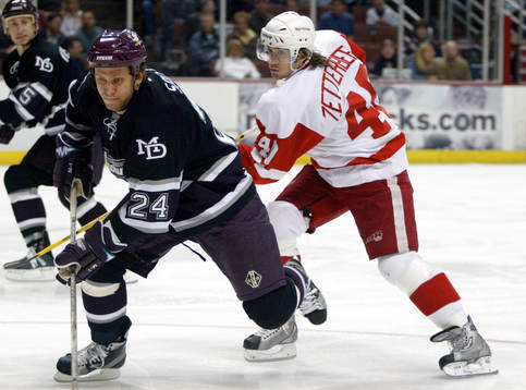 Ruslan Salei, Anaheim och Henrik Zetterberg, Detroit Red