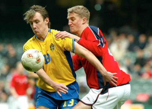 Andreas Johansson och Brede Hangeland