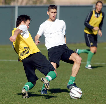 Petter Andersson och Nadir Benchenaa, Hammarby