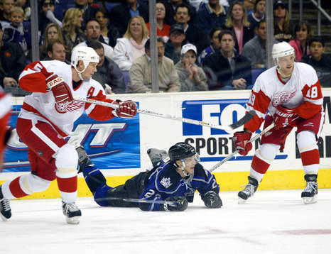 Nicklas Lidström, Kirk Maltby, Detroit Red Wings och Ian