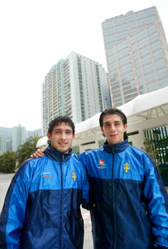 Fotboll, Sverige, träning, Pablo Pinones-Arce och Babis