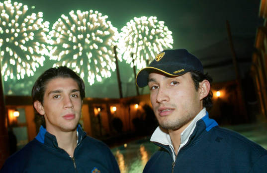 Fotboll, Sverige,  träning, Pablo Pinones-Arce och Babis