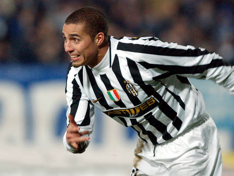 Trezeguet, Juventus, jubel
