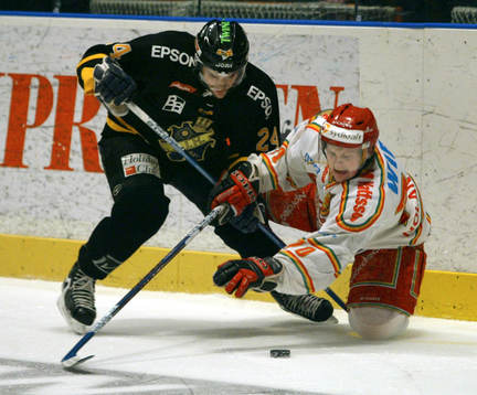 Urban Omark, AIK och Magnus Sandberg, Mora