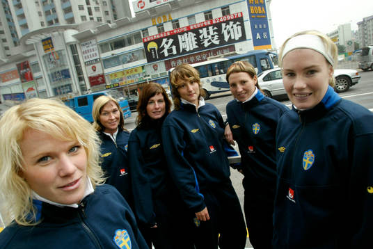 Anna Sjöström, Frida Östberg, Malin Moström, Sofia
