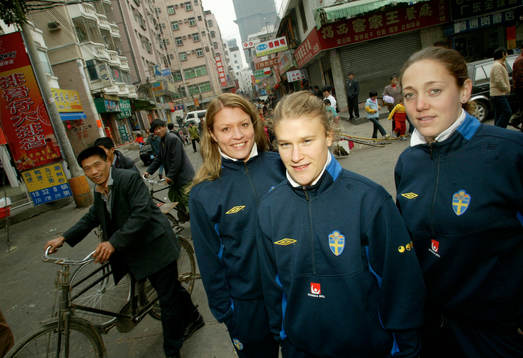 Karolina Westberg, Frida Nordin och Therese Sjögran
