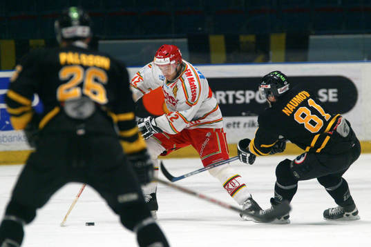 Patrik Ross, Mora och Mattias Pålsson och Dmitriy Naumov,