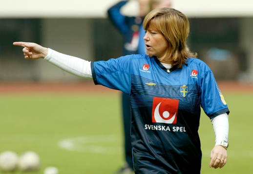 Marika Domanski Lyfors, tränare