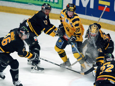 Patrik Hucko, Roger Rosén, Ola Nilsson, målvakt, AIK och