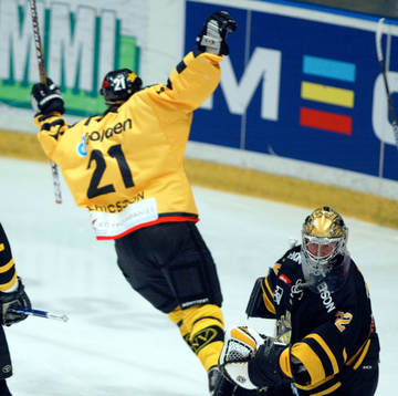 Ola Nilsson, målvakt, AIK besviken