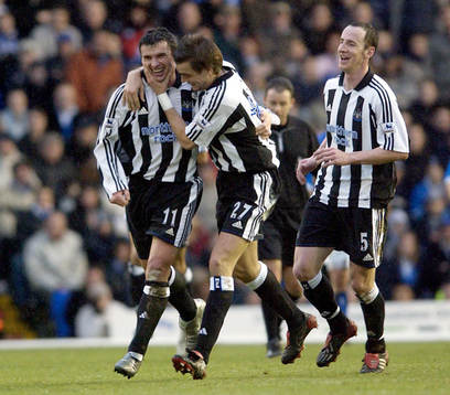 Gary Speed , Newcastle, jubel