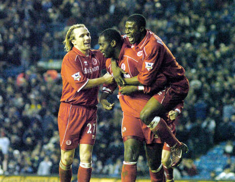 Michael Ricketts, Middlesbrough, jubel