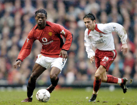 Louis Saha, Manchester U