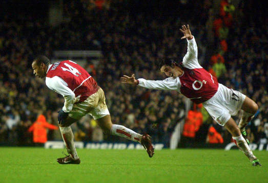 Thierry Henry, jubel