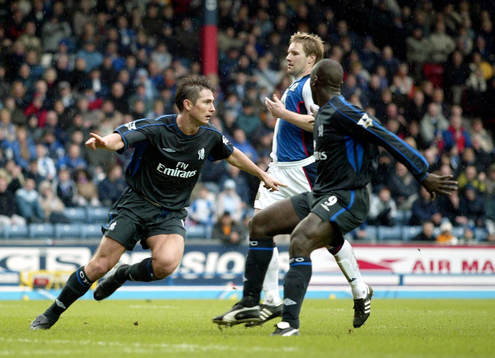 Frank Lampard, Chelsea jubel