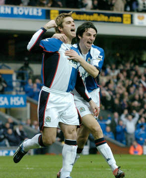 Garry Flitcroft, Blackburn jubel