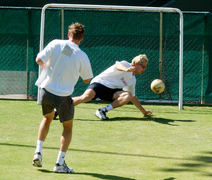 Tennis. Davis Cup. Jonas Björkman och Thomas Enqvist