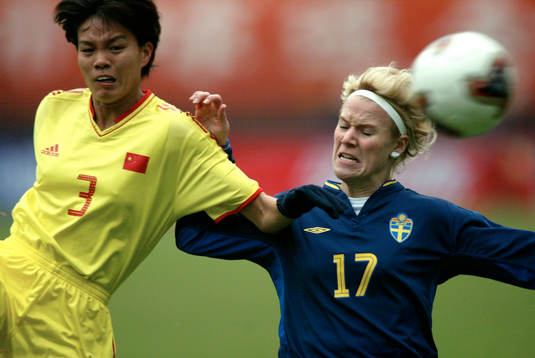 Fotboll, Sverige, dam, landslag, fyrnationsturnering i