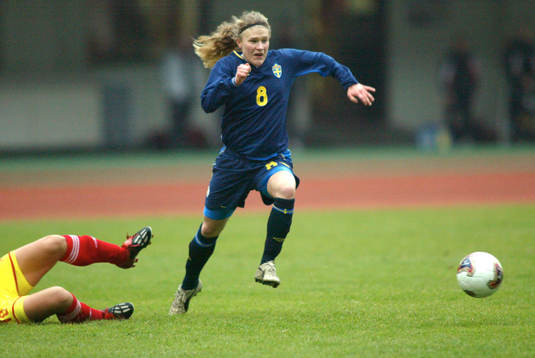 Fotboll, Sverige, dam, landslag, fyrnationsturnering i