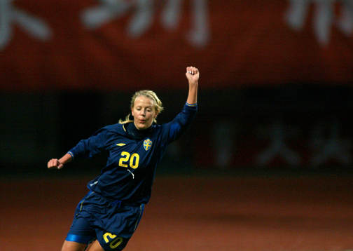 Fotboll, Sverige, dam, landslag, fyrnationsturnering i