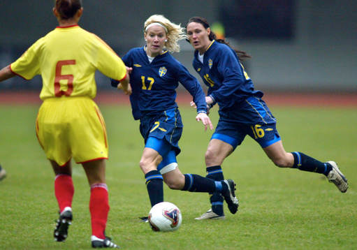 Fotboll, Sverige, dam, landslag, fyrnationsturnering i