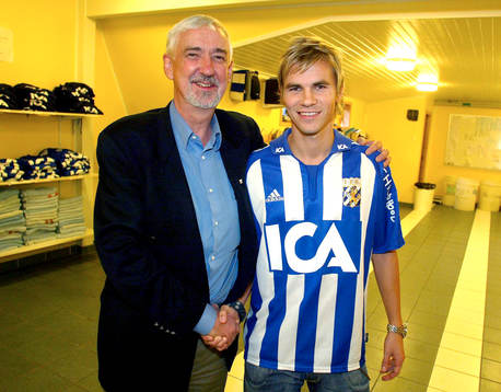 Niclas Alexandersson, Göteborg och ordföranden Bengt Halse