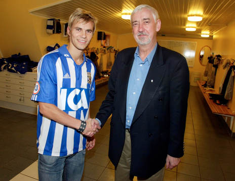 Niclas Alexandersson, Göteborg och ordföranden Bengt Halse