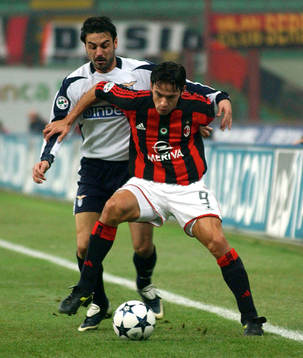 FIORE , Lazio och Filippo INZAGHI, Milan