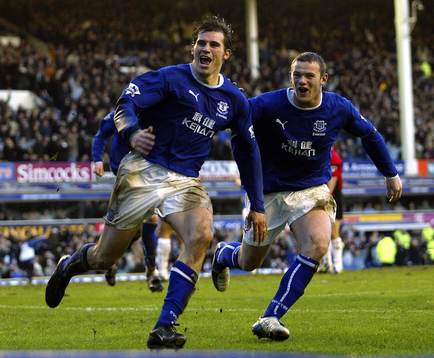 Fotboll, engelsk,  FA Barclaycard Premiership, Everton -