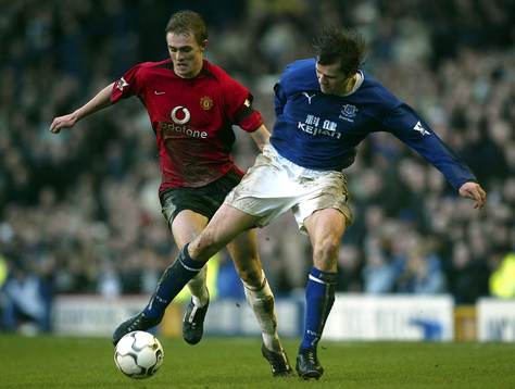 Fotboll, engelsk,  FA Barclaycard Premiership, Everton -