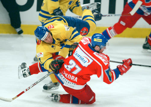 Tommy Sjödin, Sverige och Petr Sykora, Tjeckien
