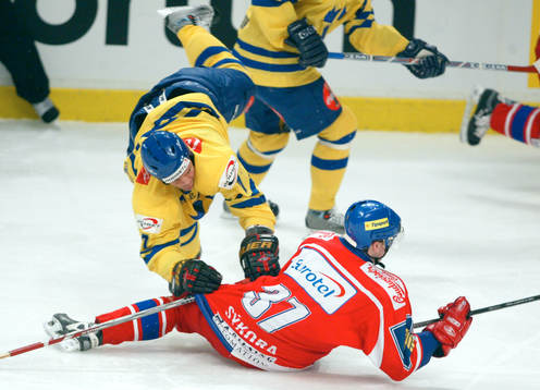 Tommy Sjödin, Sverige och Petr Sykora, Tjeckien