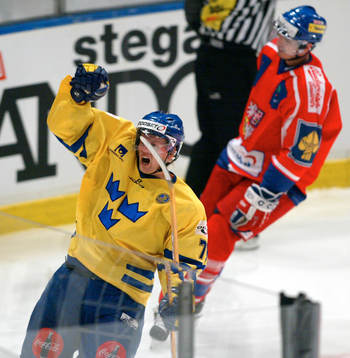 Johan Davidsson, Sverige jubel