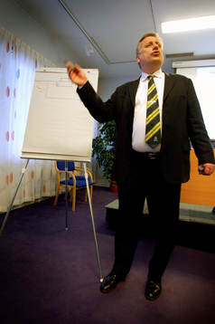 Tommy Söderberg, förbundskapten Sverige