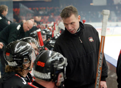 Det blev ingen comeback för Malmös tränare Mats Lusth