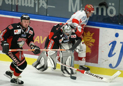 Peter Andersson, Andreas Hadelöv, målvakt och Niklas