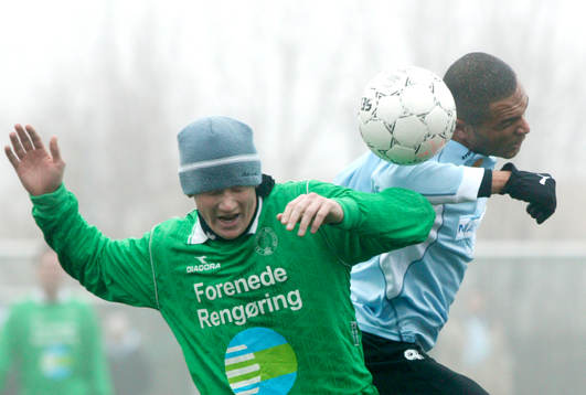 Fotboll, Malmö FF,  träningsmatch