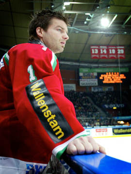 Mikael Sandberg, målvakt Frölunda