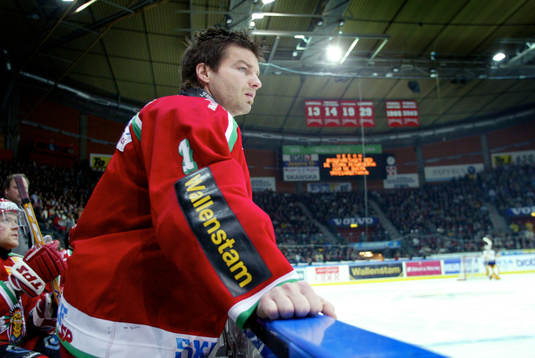 Mikael Sandberg, målvakt Frölunda
