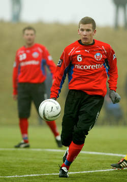 Fotboll, Träningsmatch, Tobias Johansson, Helsingborg